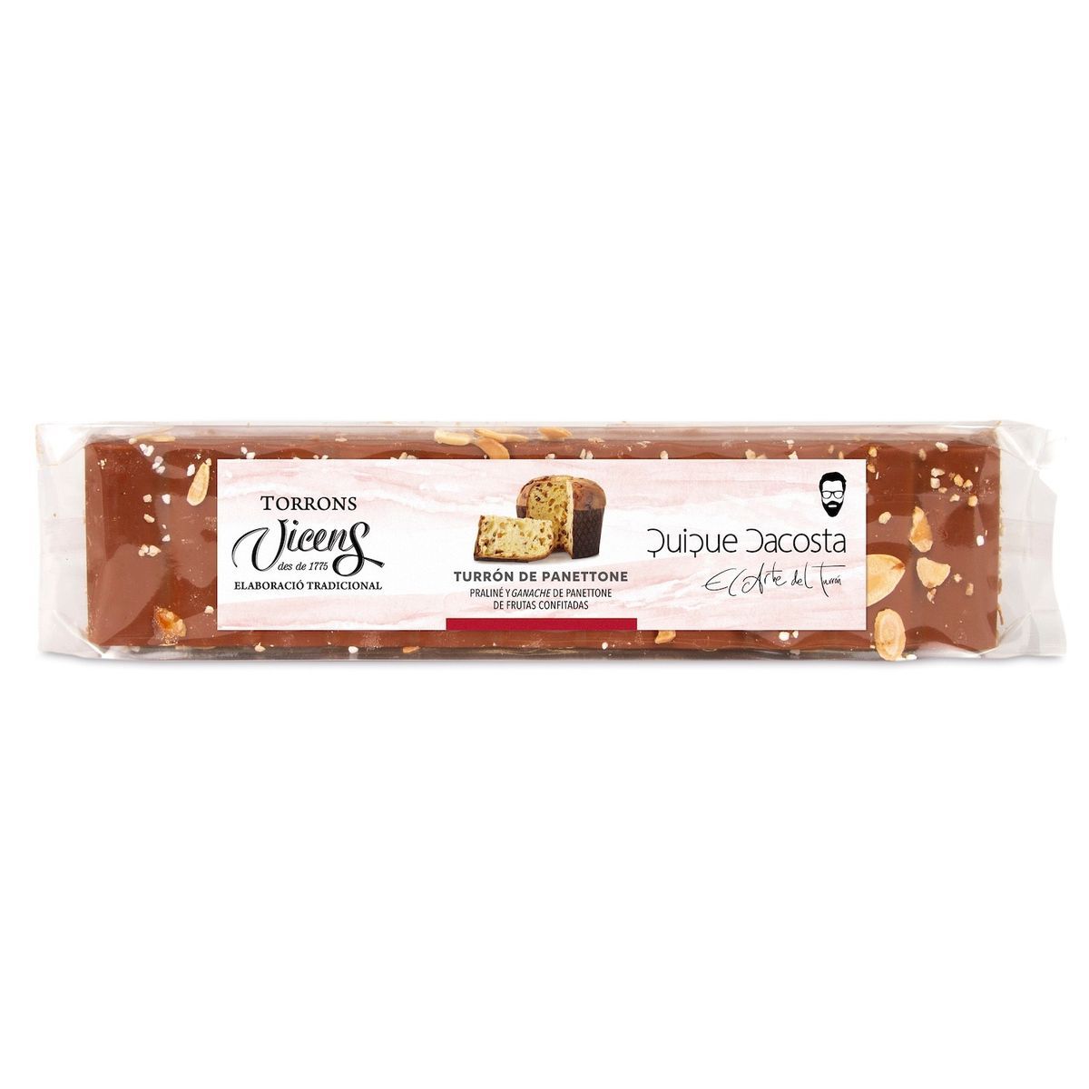 Turrón Vicens de Panettone Chef Quique Dacosta 300g
