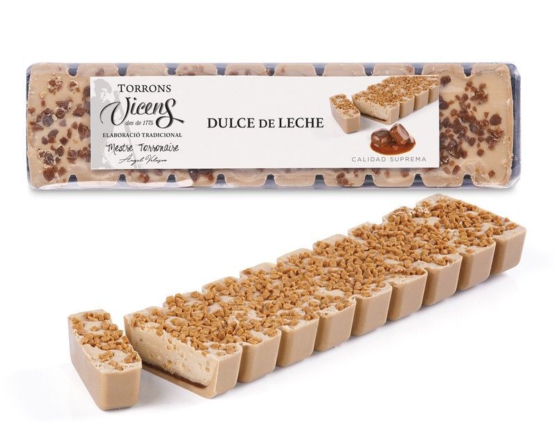 Turrón Vicens Dulce de leche Especial 300g Artesano