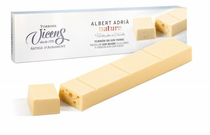 Turrón vicens gintonic adrià natura especial 300g