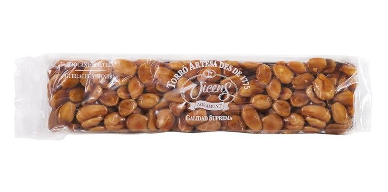 Turrón vicens guirlache almendra choco especial  300g