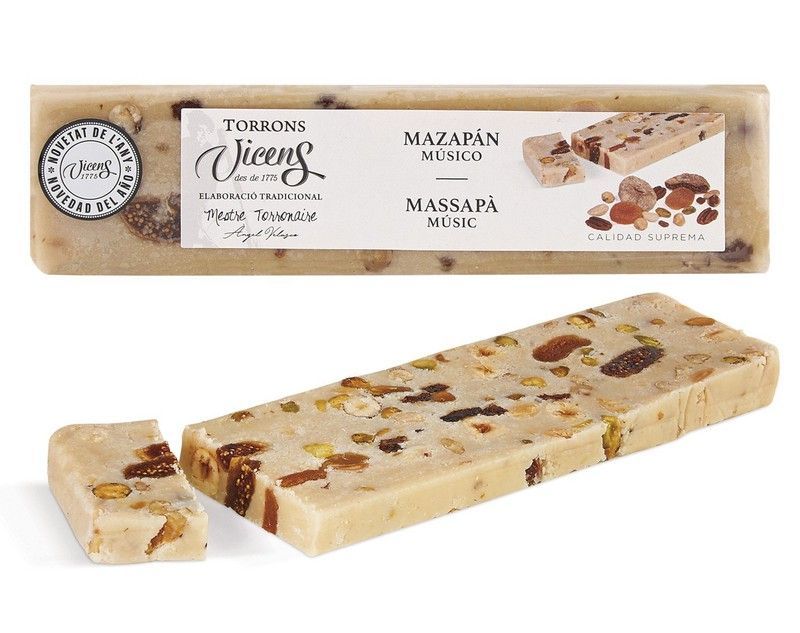 Turrón Vicens Mazapán Musico 300 grs Especial
