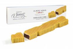 Turrón vicens miel y limón adrià natura especial 300g
