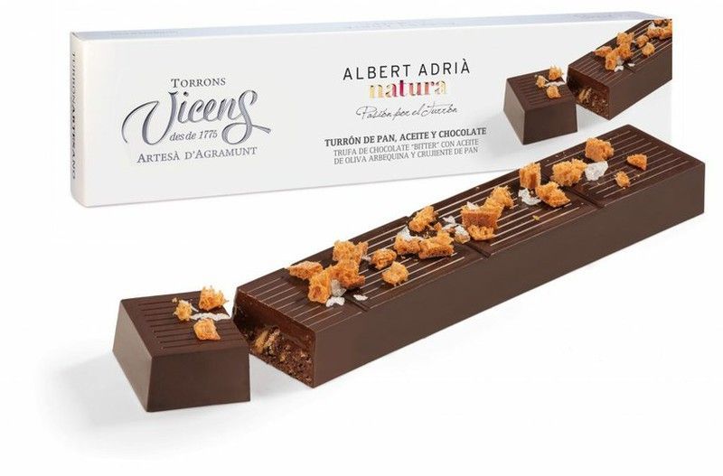 Turrón vicens pan, aceite y chocolate especial 250g