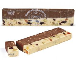 Turrón Vicens Praliné de almendra y yogurt Especial 300g