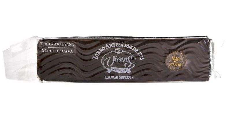 Turrón vicens trufa al mar de cava especial 300g