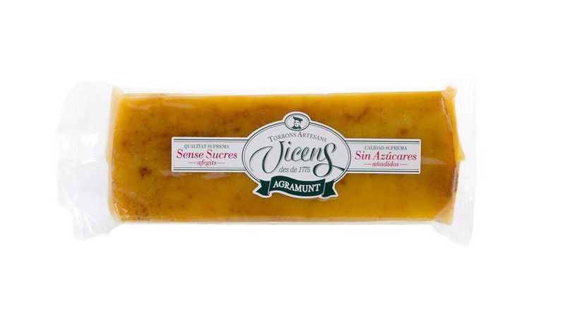 Turrón vicens yema quemada con edulcorantes 80g