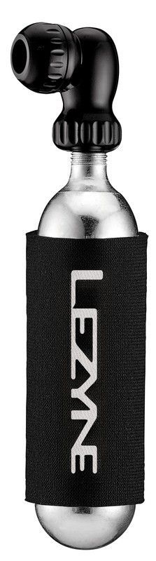 Twin speed drive co2 (shrader/presta),funda neopreno,25g cartucho negro