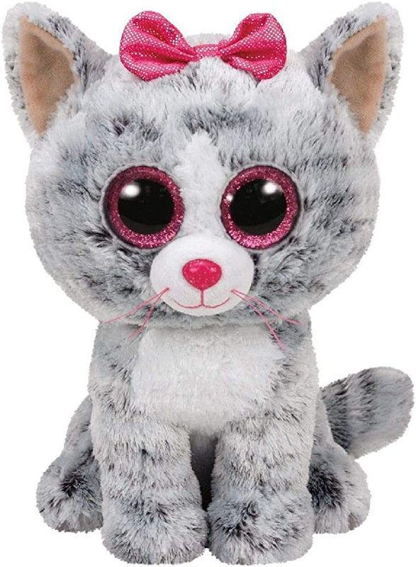 TY - Kiki Gato Gris - 15 cm.