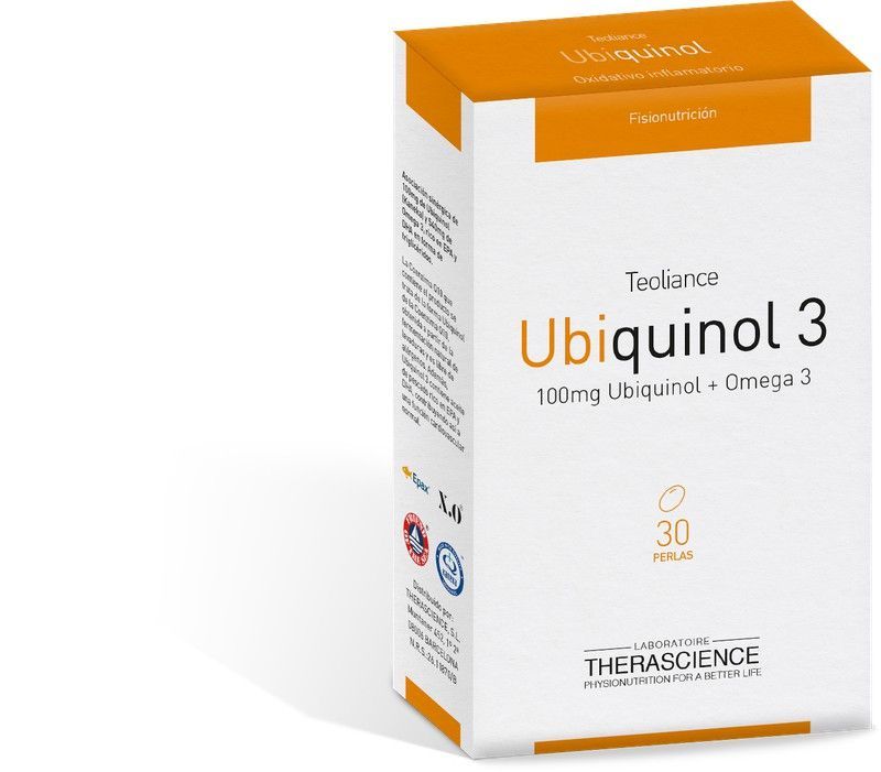 Ubiquinol 3 30 Perlas