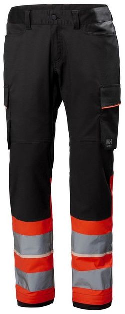 Uc-Me Cargo Pant Cl1 Helly Hansen Hi Vis Red/Ebony