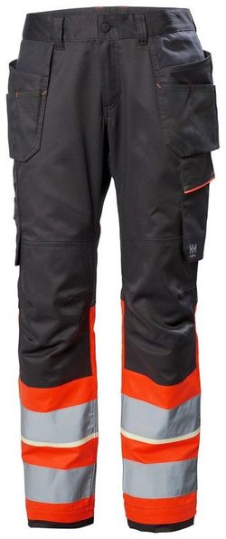 Uc-Me Cons Pant Cl1 Helly Hansen Hi Vis Red/Ebony