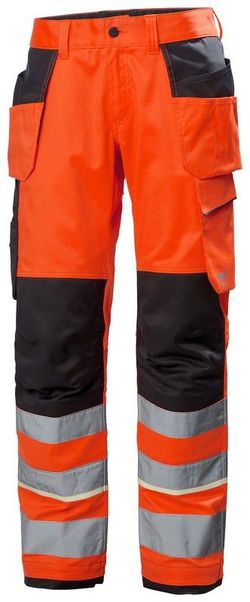 Uc-Me Cons Pant Cl2 Helly Hansen Hi Vis Red/Ebony