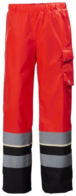 Uc-Me Shell Pant Cl2 Helly Hansen Hi Vis Red/Ebony