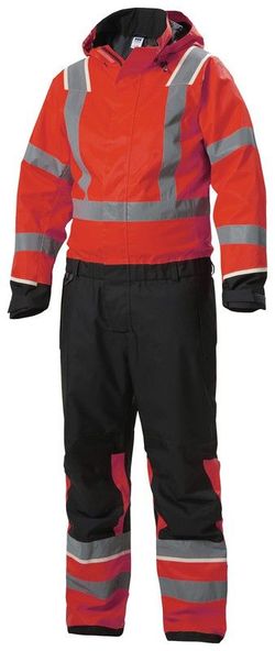 Uc-Me Winter Suit Helly Hansen Hi Vis Red/Ebony