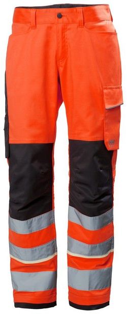 Uc-Me Work Pant Cl2 Helly Hansen Hi Vis Red/Ebony