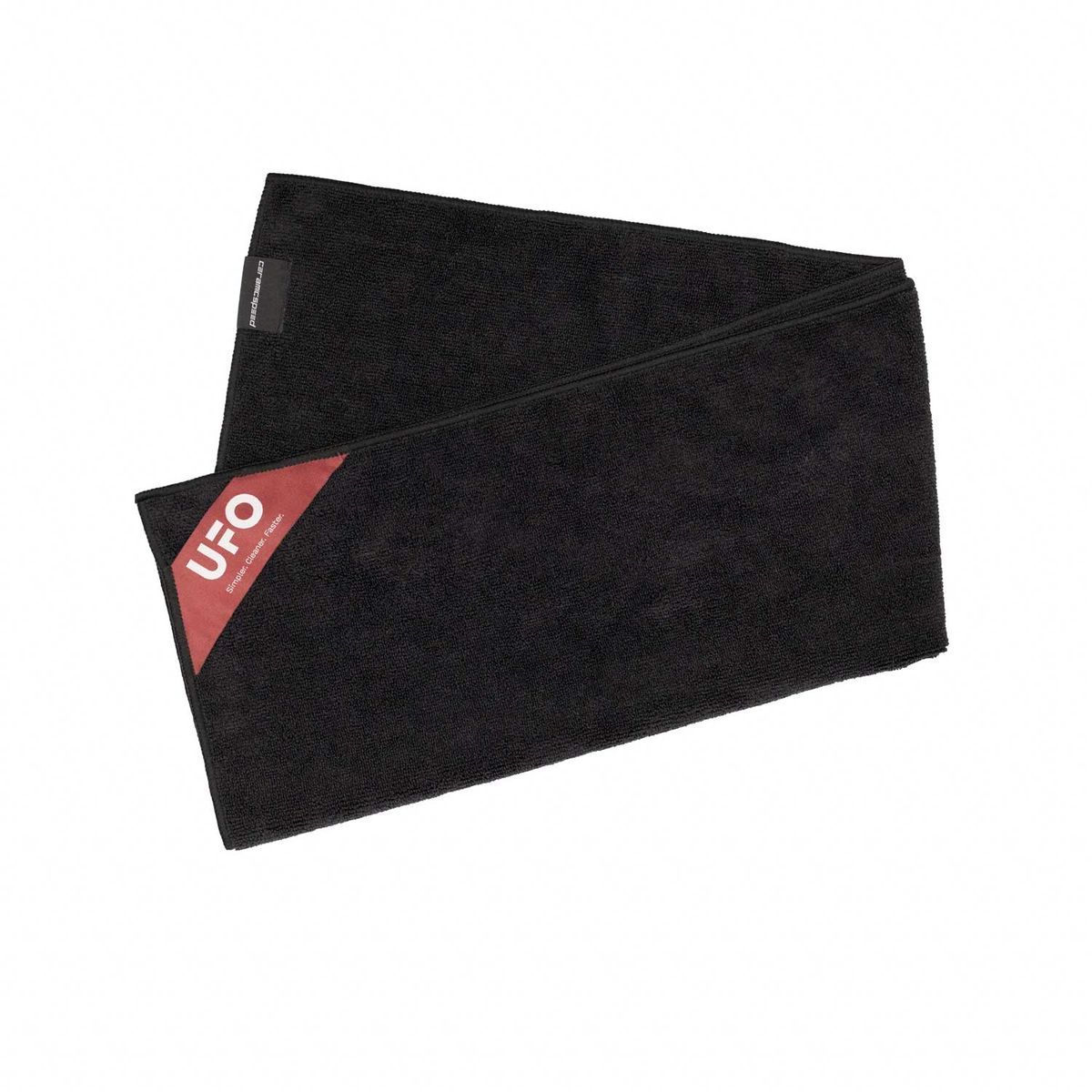 UFO MICROFIBER TOWEL BLACK