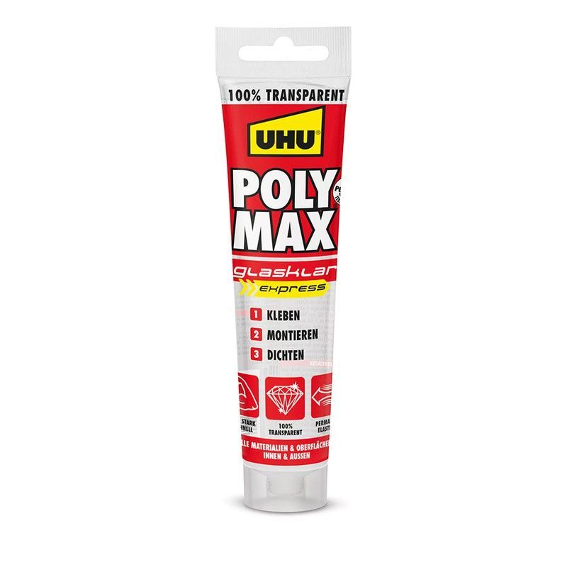 Uhu Poly Max®Cristal Express 115g Ref. 6310615