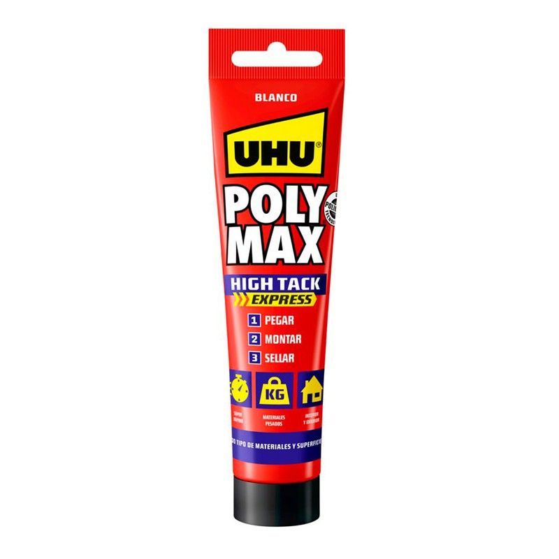 Uhu Poly Max High Tack® Express Blanco 165g Ref. 6312920