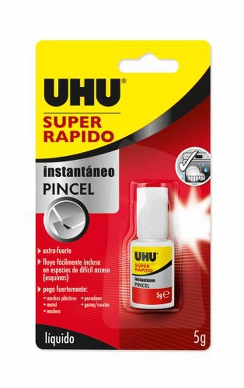 Uhu Super Rapido Pincel Liquido 5 Gr