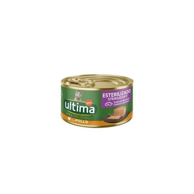 Ultima Cat Fit&Delicios Tarr Pollo 85 Gr