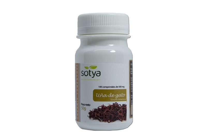 Uña De Gato 500 Mg 100 Comp