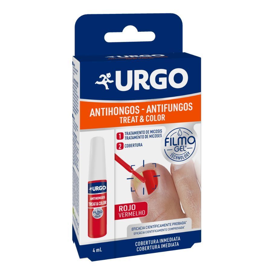 Urgo Antihongos Treat & Color Filmogel ROJO 4 ml