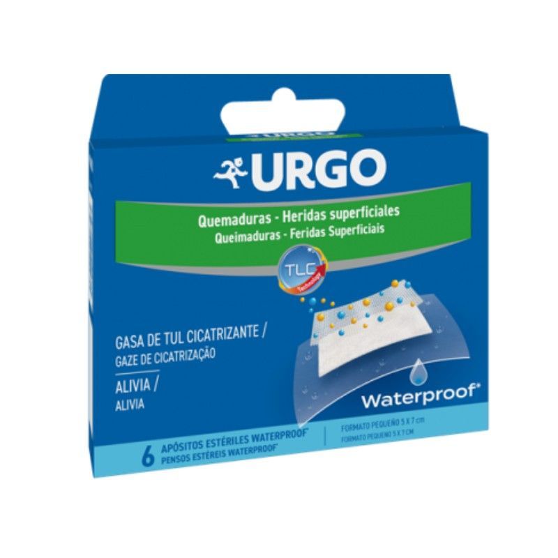 Urgo Quemaduras Waterproof 7 X 5cm 6 Unds