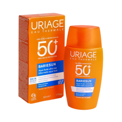 Uriage Bariésun Ultra‑Matte Aqua Fluid SPF50+ 50ml – Acabado mate