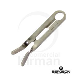 Útil Bergeon Acero 55007 Pinza Extraer Platillos