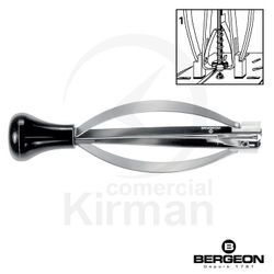 Útil Presto N°1 Bergeon Acero 55031 Sacar Agujas Piñones-Cañones-Ruedas