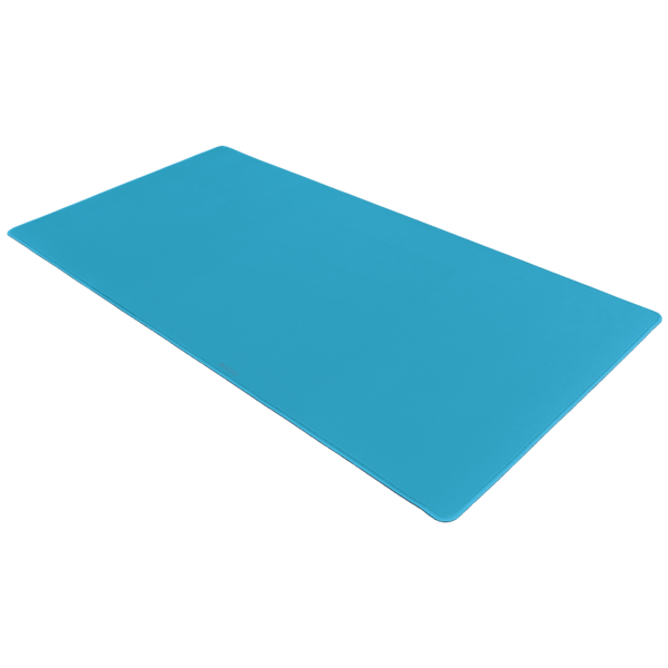 Vade de sobremesa 80 x 40 cm para portátil y otros accesorios, azul