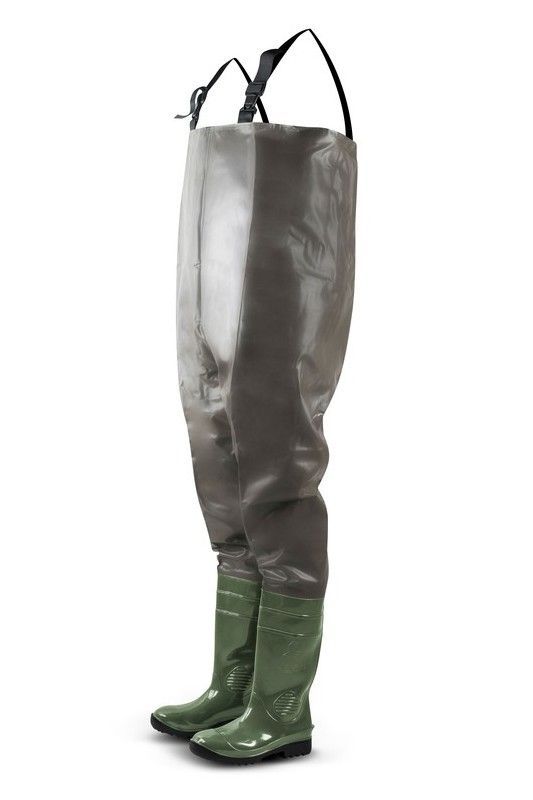 Vadeadores PVC con bolsillo y tirantes