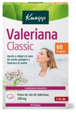 Valeriana Classic Kneipp 60 grageas