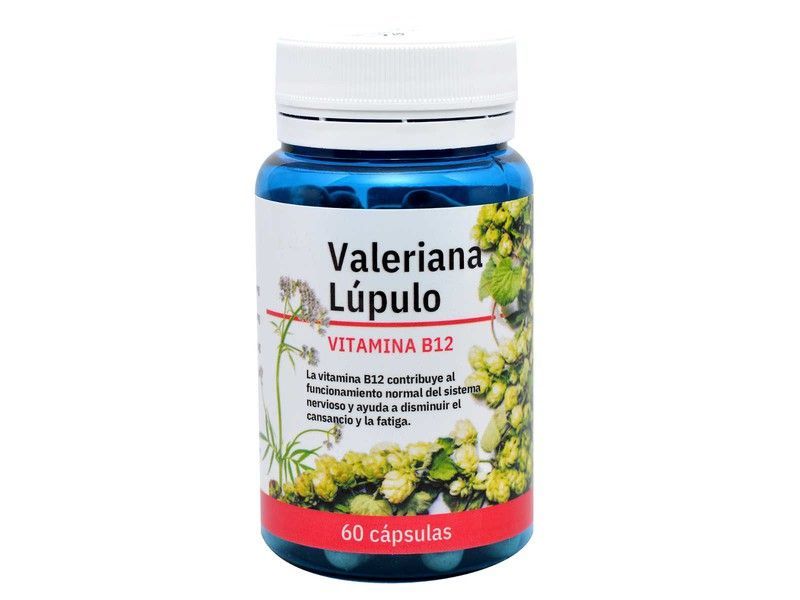 Valeriana + Lupulo + B12 60 Caps