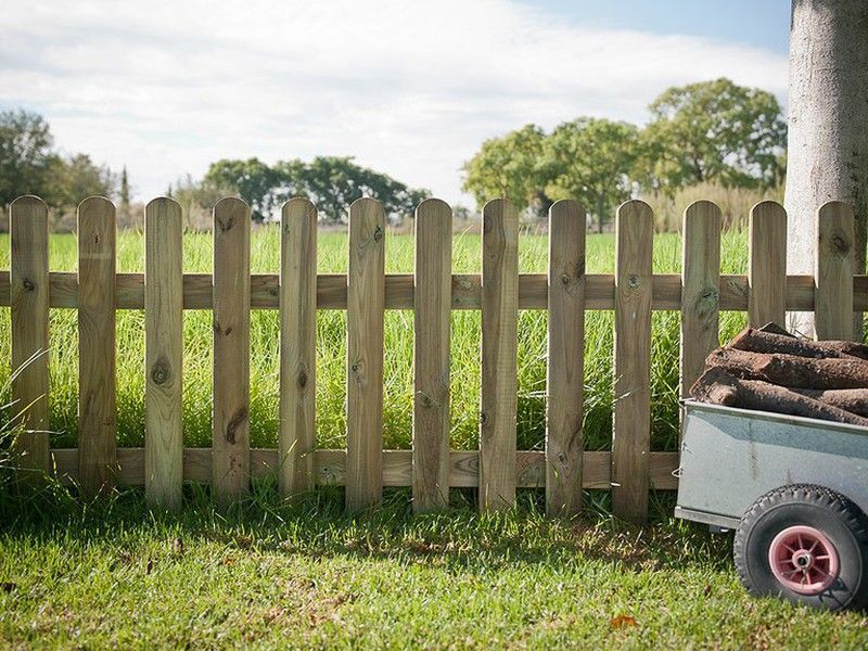 Valla de madera Classic