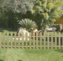 Valla de madera de pino tratada Allegra