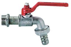 Valvula De Bola Rosca Macho Para Manguera De Goma, Referencia 6073