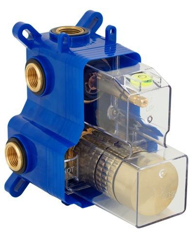 VALVULA DE DUCHA EMPOTRAR DE  1/2" CON 3 SALIDAS INVERSOR CERAMICO