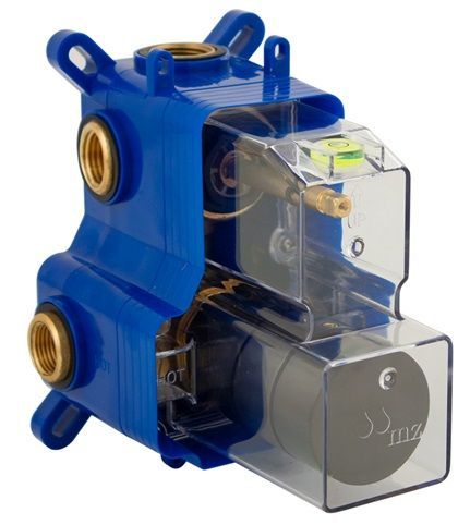 VALVULA DUCHA EMPOTRAR 1/2" 3 SALIDAS INVERSOR CERAMICO