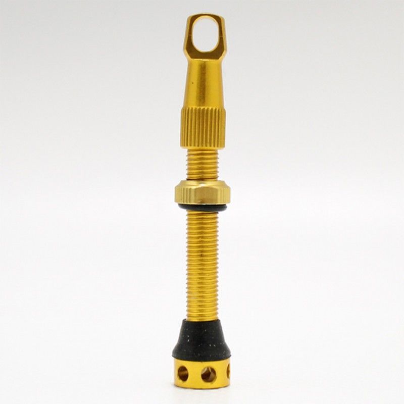 Válvula Nube Tubeless 45mm Dorada – Presta | Elegancia y alto rendimiento en cada rodada