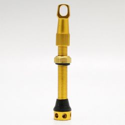 Válvula Nube Tubeless 45mm Dorada – Presta | Elegancia y alto rendimiento en cada rodada