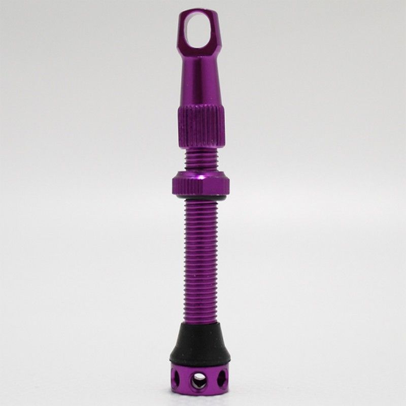 Válvula Nube Tubeless 45mm Morada – Presta | Estilo único, máximo rendimiento
