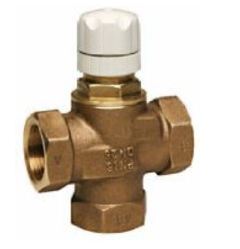 Válvula V135 1.1/4" rosca interna 3 vías Honeywell V135-11/4B