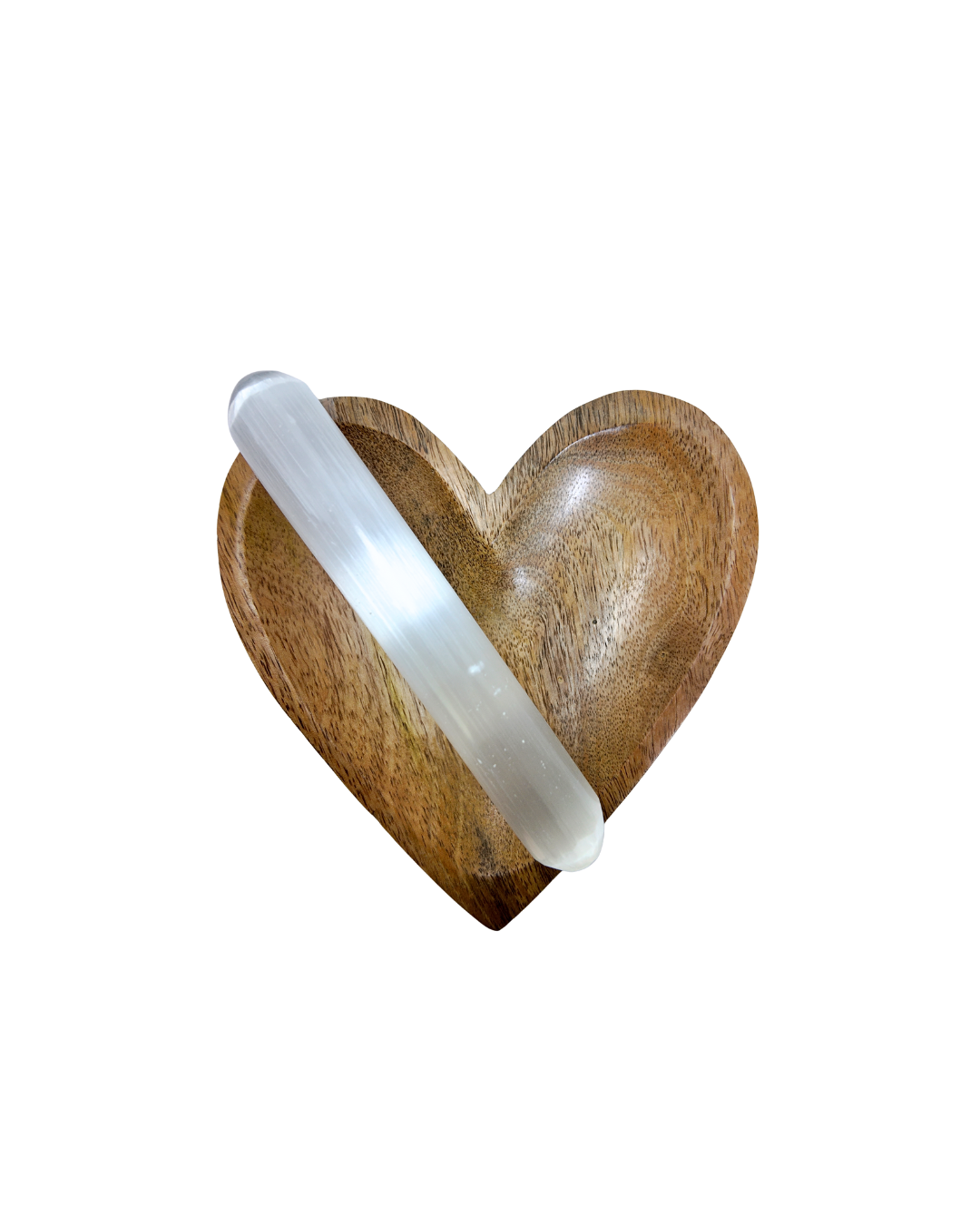 Vara Masajeadora de Selenita Grande - Limpieza Energética y Paz