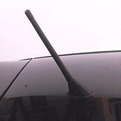 Varilla de antena goma negra tipo OEM