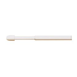 Varilla Extensible Visillo Ovalado 60-95cm Blanco