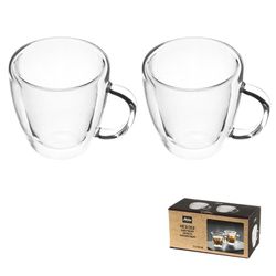 Vaso Café Té Doble Pared (Juego De 2) Maku