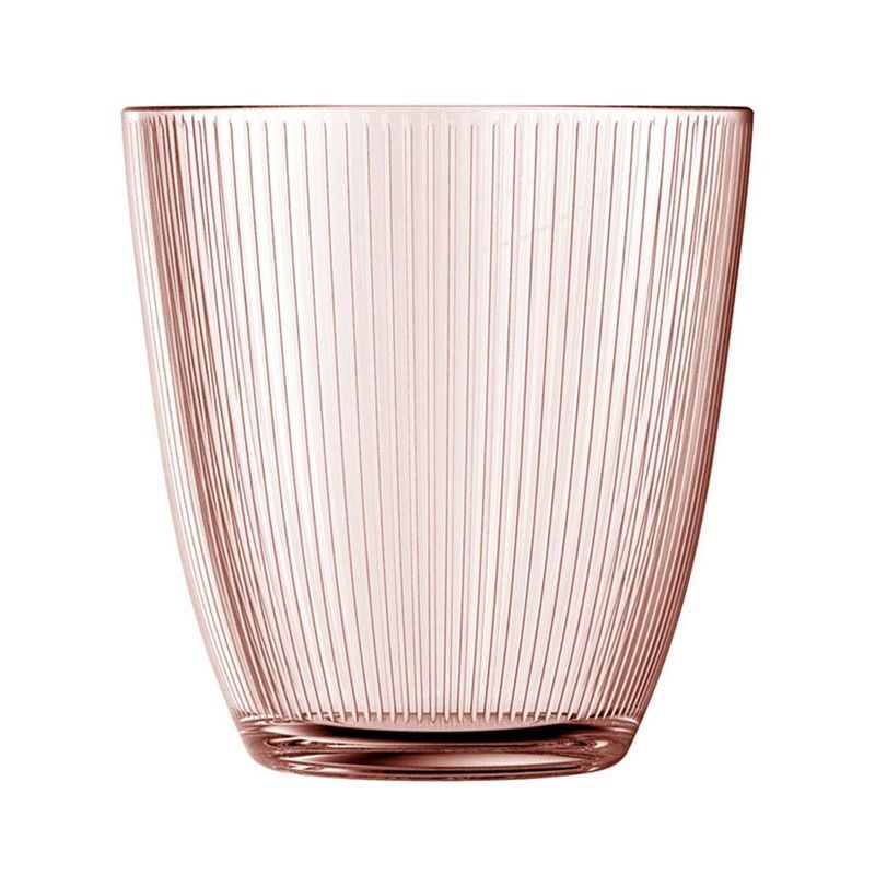 Vaso Concepto Rosa Stripy 6 Unidades Luminarc