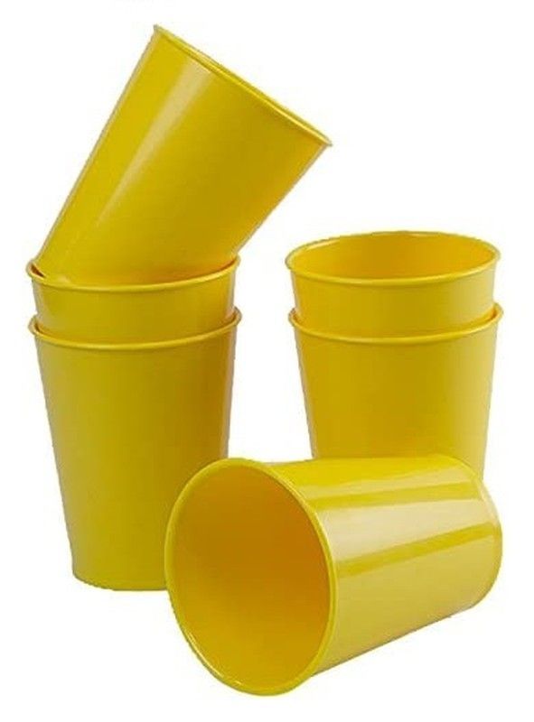 Vaso de ABS: Amarillo