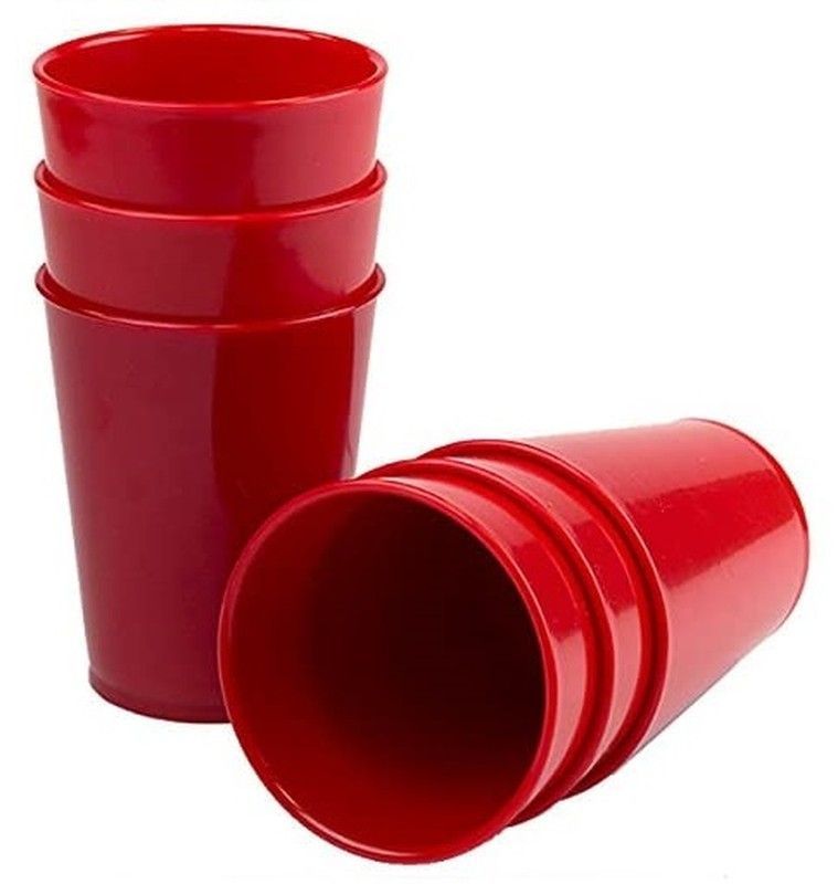 Vaso de ABS: Rojos